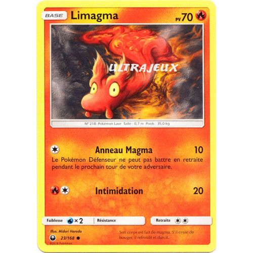 Pokémon - 23/168 - Limagma - Sl7 - Soleil Et Lune - Tempête Céleste - Commune