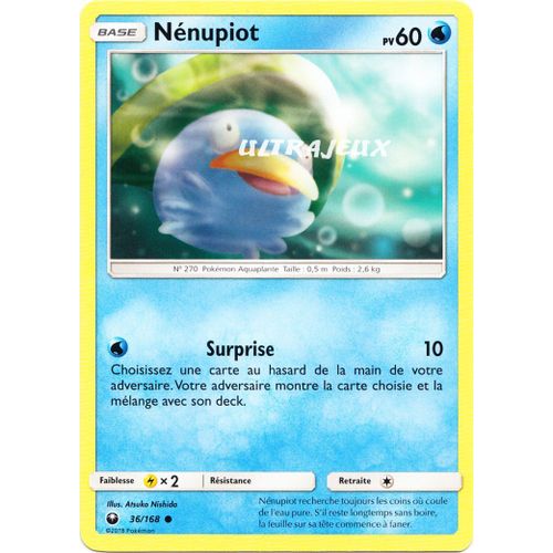 Pokémon - 36/168 - Nénupiot - Sl7 - Soleil Et Lune - Tempête Céleste - Commune