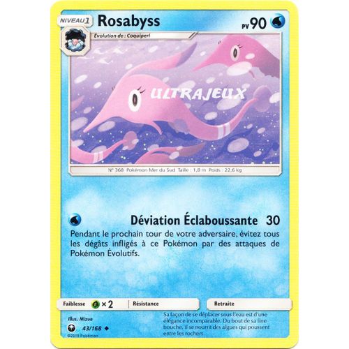 Pokémon - 43/168 - Rosabyss - Sl7 - Soleil Et Lune - Tempête Céleste - Peu Commune