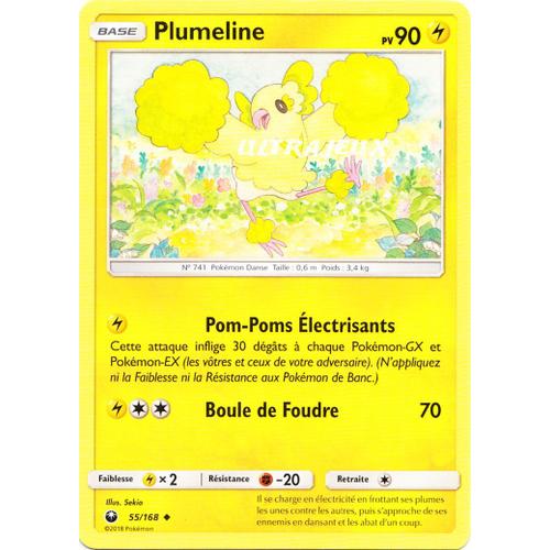Pokémon - 55/168 - Plumeline - Sl7 - Soleil Et Lune - Tempête Céleste - Peu Commune