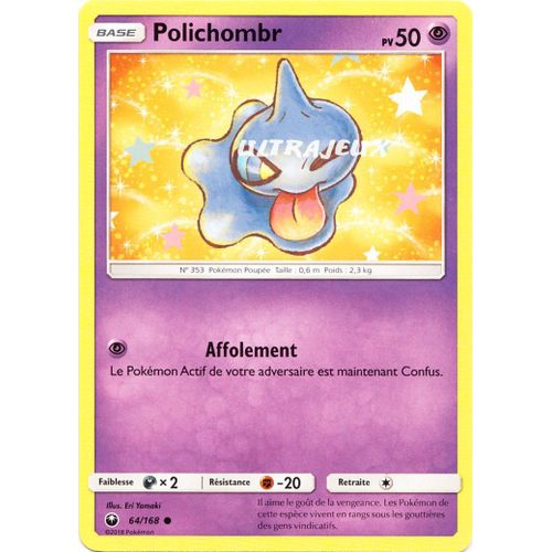 Pokémon - 64/168 - Polichombr - Sl7 - Soleil Et Lune - Tempête Céleste - Commune