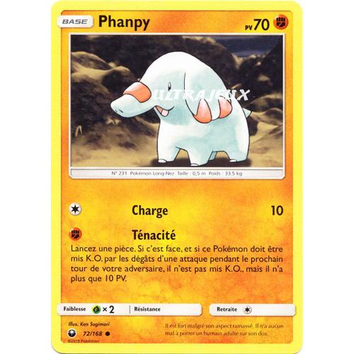 Pokémon - 72/168 - Phanpy - Sl7 - Soleil Et Lune - Tempête Céleste - Commune