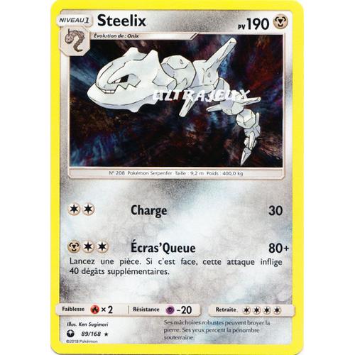 Pokémon - 89/168 - Sl7 - Soleil Et Lune - Tempête Céleste - Steelix - Holo Rare