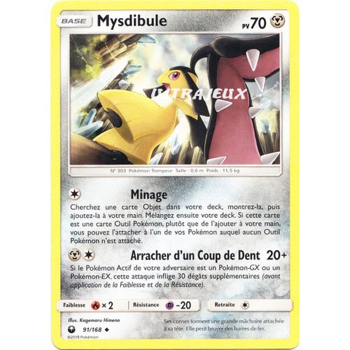 Pokémon - 91/168 - Mysdibule - Sl7 - Soleil Et Lune - Tempête Céleste - Peu Commune