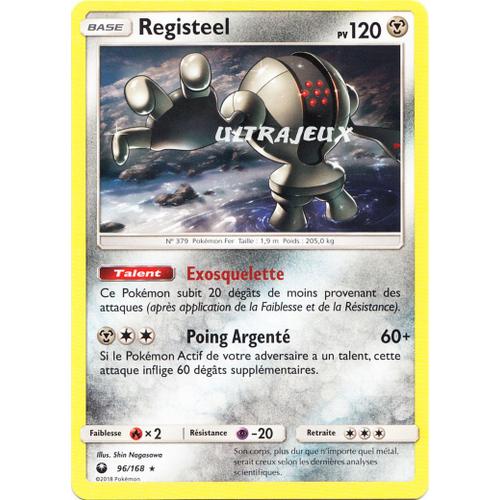 Pokémon - 96/168 - Registeel - Sl7 - Soleil Et Lune - Tempête Céleste - Rare