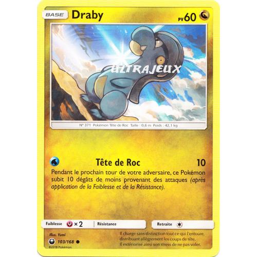 Pokémon - 103/168 - Sl7 - Soleil Et Lune - Tempête Céleste - Draby - Commune