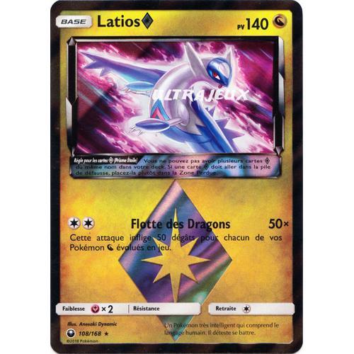 Pokémon - 108/168 - Latios ? Prisme - Sl7 - Soleil Et Lune - Tempête Céleste - Prisme