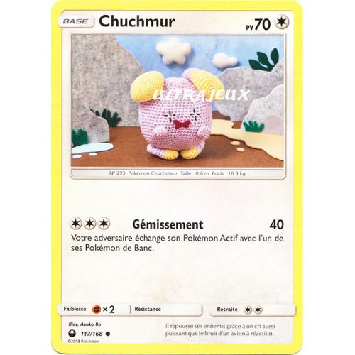 Pokémon - 117/168 - Chuchmur - Sl7 - Soleil Et Lune - Tempête Céleste - Commune