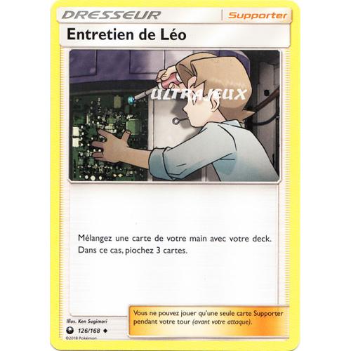 Pokémon - 126/168 - Entretien De Léo - Sl7 - Soleil Et Lune - Tempête Céleste - Peu Commune