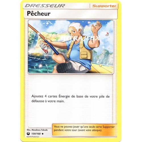 Pokémon - 130/168 - Pêcheur - Sl7 - Soleil Et Lune - Tempête Céleste - Peu Commune