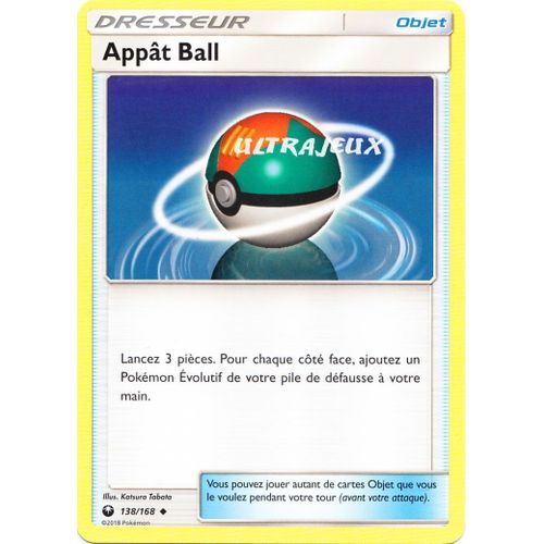 Pokémon - 138/168 - Appât Ball - Sl7 - Soleil Et Lune - Tempête Céleste - Peu Commune