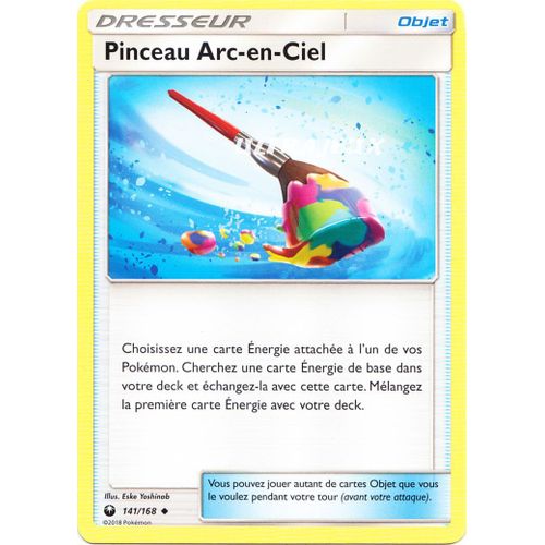 Pokémon - 141/168 - Pinceau Arc En Ciel - Sl7 - Soleil Et Lune - Tempête Céleste - Peu Commune