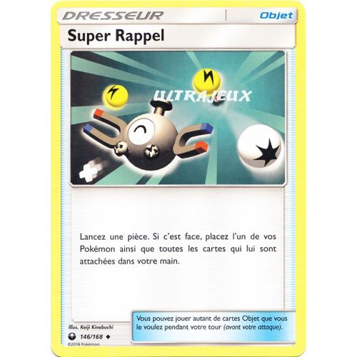 Pokémon - 146/168 - Super Rappel - Sl7 - Soleil Et Lune - Tempête Céleste - Peu Commune