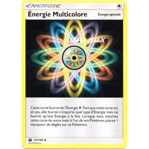 Pokémon - 151/168 - Energie Multicolore - Sl7 - Soleil Et Lune - Tempête Céleste - Peu Commune