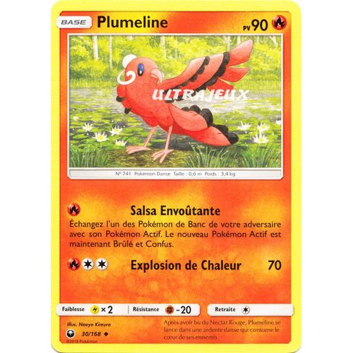 Pokémon - 30-R/168 - Plumeline - Reverse