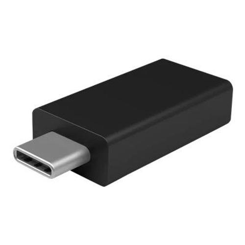 Microsoft Surface USB-C to USB Adapter - Adaptateur USB - 24 pin USB-C (M) pour USB type A (F) - USB 3.1 - noir - EMEA - commercial