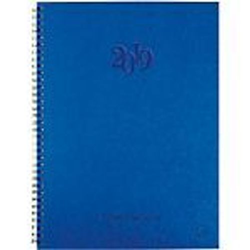 Semainier Exacompta Consultation 29,7 (H) X 21 (L) Cm 1 Semaine Sur 2 Pages Bleu