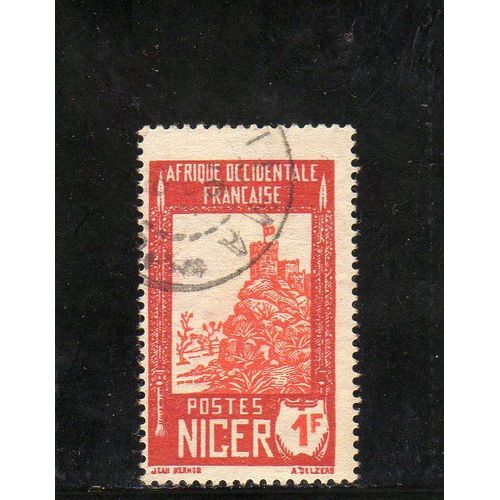 Timbre-Poste Du Niger (Forteresse De Zinder)