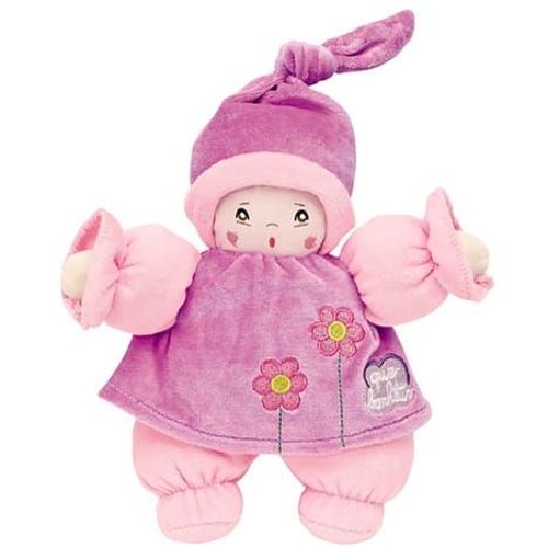 Doudou Poupinette Lutin Poupee Que Du Bonheur Rose Violet Fleur Jouet Bebe Naissance Peluche Eveil Enfant Blankie Blanket Comforter Soft Toys Plush Rakuten