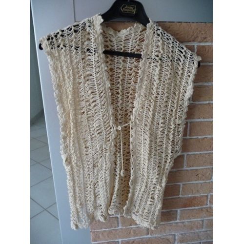 Gilet Ajouré Sans Manche Cuba