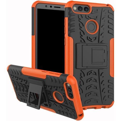 Coque Pour Huawei Honor 7x Coque De Protection Antichoc Pour Huawei Honor 7x Bndl21 Bndl24 Bndal10 Bndtl10 Orange