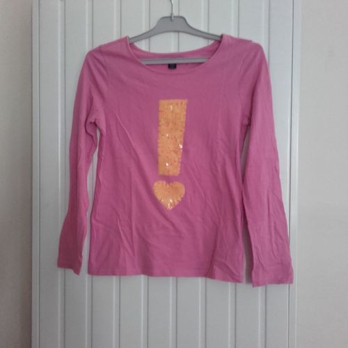 T-Shirt Fille 12 -13 Ans Rose Gap