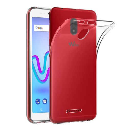 Ebeststar - Coque Wiko Jerry 3 Etui Tpu Souple Anti-Choc Ultra Fine Invisible, Transparent [Dimensions Precises Smartphone : 148 X 72 X 9.1 Mm, Écran 5.45'']