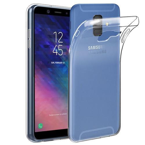 Ebeststar - Coque Samsung Galaxy A6 2018 Sm-A600f Etui Tpu Souple Anti-Choc Ultra Fine Invisible, Transparent [Dimensions Precises Smartphone : 149.9 X 70.8 X 7.7 Mm, Écran 5.6'']