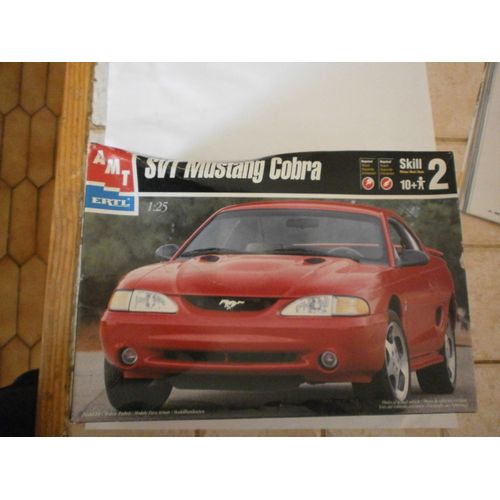 Maquette Svt Mustang Cobra Amt Ertl 1:25 Neuve En Boite-Amt Ertl