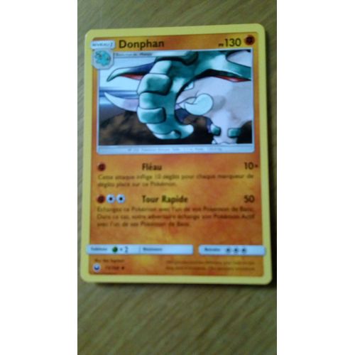 Carte Pokémon - Donphan - 73/168 - Tempête Céleste