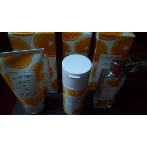 Lot De 3 Produits Planter's - Eau De Parfum 50 Ml & Crème, Senteurs Thé, Orange, Jasmin