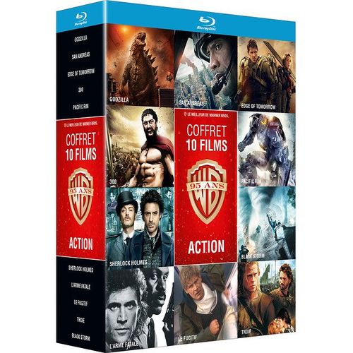 Collection De 10 Films Action Warner - Pack - Blu-Ray