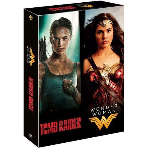 Coffret Tomb Raider (2018) + Wonder Woman - Collection De 2 Films - Pack