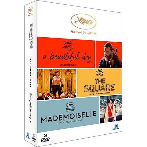 Coffret ""Festival De Cannes"" : A Beautiful Day + The Square + Mademoiselle - Pack