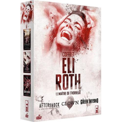Coffret Eli Roth : The Green Inferno + Clown + Aftershock, L'enfer Sur Terre - Pack