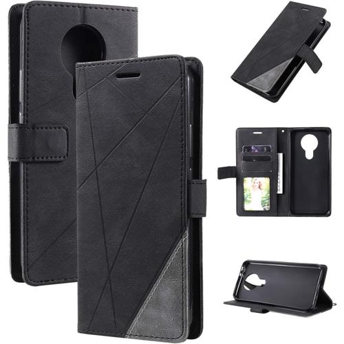 Coque Pour Nokia 3.4magnétique Etui Housse Pour Nokia 7.3magnétique Etui Housse Pour Nokia 3.4 Étui Téléphone Black