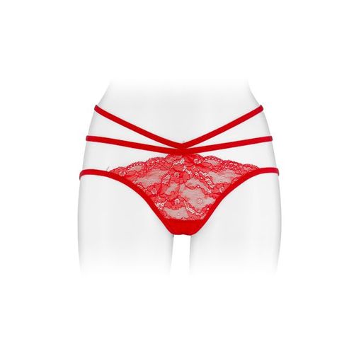 Culotte Ouverte Rouge Fashion Secret Nadia