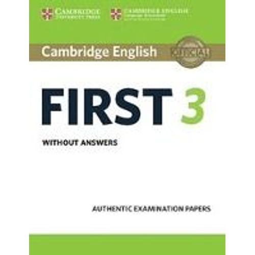 Cambridge English First 3. S.B. Without Answers