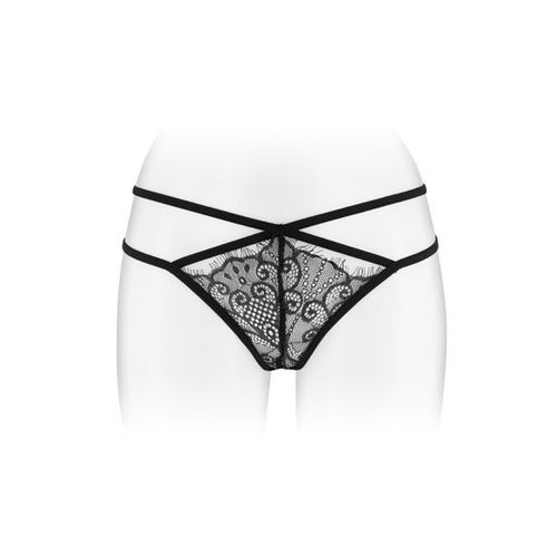 String Noir Ouvert Mylene Fashion Secret