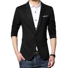 Hommes blazer costume veste robe masculine Classique Casual Slim Fit bureau partie costume veste 