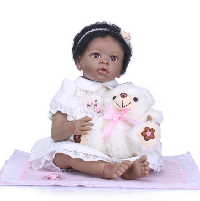 55cm Bebe Reborn Poupee Silicone Real Doll Kids Jouets Filles Petit Camarades De Jeu Rakuten