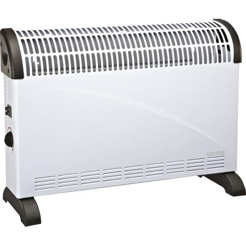 Convecteur mobile turbo ventilation Varma - 2000 W - Blanc