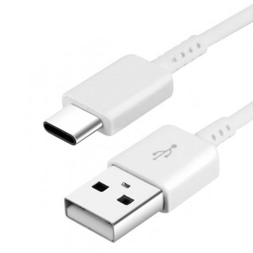 Câble USB type C Blanc pour Huawei P20 Lite