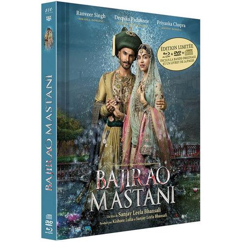 Bajirao Mastani - Combo Blu-Ray + Dvd + Cd - Édition Limitée Digibook