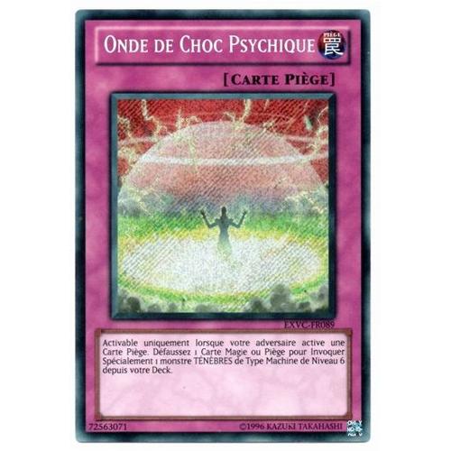 Yu-Gi-Oh! - Exvc-Fr089 - Onde De Choc Psychique - Secret Rare