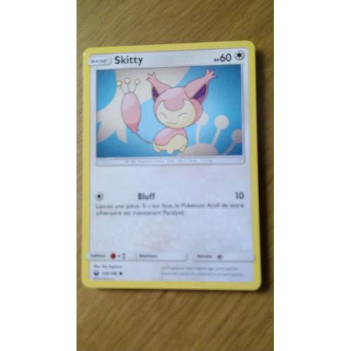 Carte Pokémon - Skitty - 120/168 - Tempête Céleste