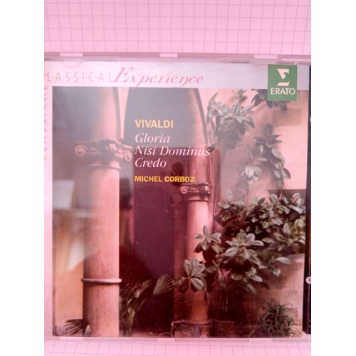 Antonio Vivaldi Gloria Ré Majeur Rv 589 Kyrie Rv 587 Credo Rv 591 Magnficat Sol Mineur Rv 610 Christine Jaccottet Clavecin Philippe Corboz Ensemble Vocal Et Instrumental De Lausanne Dir Michel Corboz