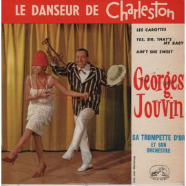 Disque 45 Tours Georges Jouvin - 1961 Biem Le Danseur De Charleston
