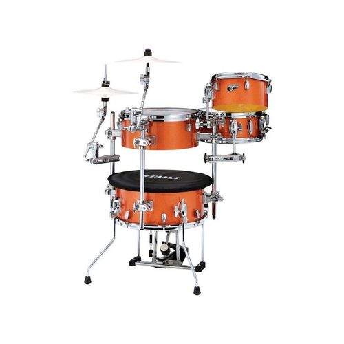 Tama Cocktail Jam Cjb46c-Bos Bright Orange Sparkle - Batterie Acoustique 4 Fûts ( Sans Cymbales )