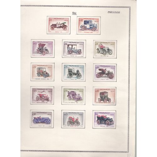 Serie Complete Monaco 557/570 Neufs *